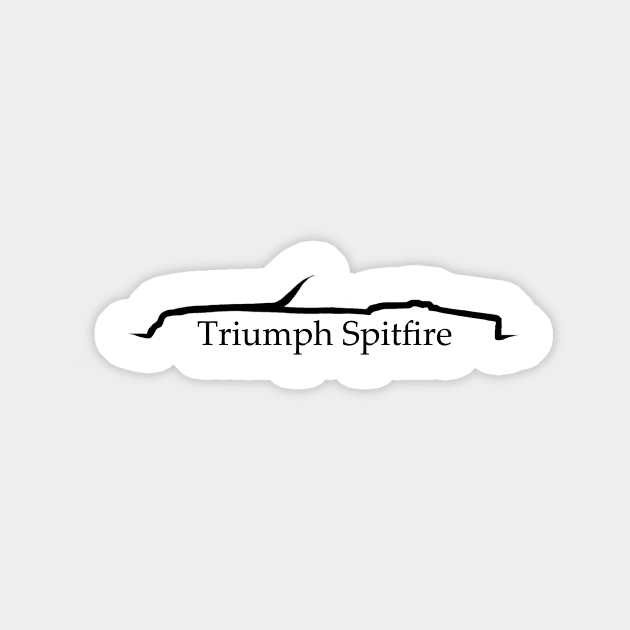 Spitfire Outline Sticker by ArtShark